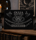Engraved Granite Ouija Board | 40 x 30cm Counter Protector | Serving Board | Gothic Kitchen Décor